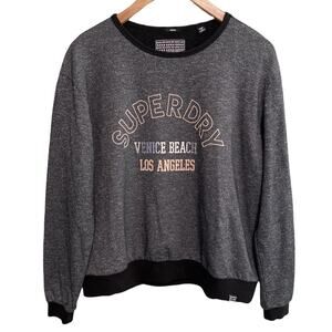 Superdry Venice Beach California medium Sweater crew neck preppy coastal